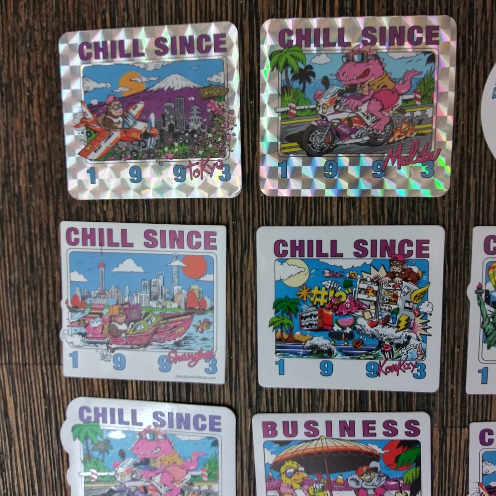 15 pc Brandy Melville Sticker Collection Alien - Picture 2 of 6